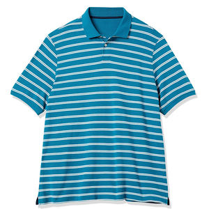 Polo pour homme sur mesure OEM, couleur unie haut de gamme, coton d'été, vente en gros en vrac - Product Image 2