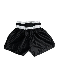 Customized Plus Size Men's Muay Thai Kick Boxing Shorts Casual Style Solid Pattern Breathable 220g Silk-Polyester Blend Fabric - Product Image 4