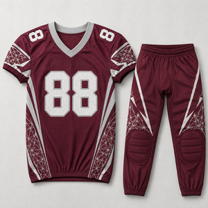 Uniformes de Fútbol Americano Profesional Personalizados, Ropa Deportiva Transpirable Diseñada para un Rendimiento Competitivo en el Campo - Product Image 6