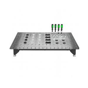 Heavy Duty Highest Quality Welding <b>Table</b> With 24 Pc Tool Kit Steel Fabrication Workbench With Clamps Fixture Tools GAR052 - Product Image 1