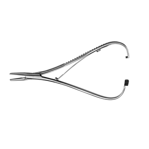 Mathieu Needle <b>Holder</b> 14 cm Surgical Dental Instrument Stainless Steel Precision Suturing Microsurgery Tool Professional Kit - Product Image 4