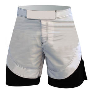 Premium MMA training <b>shorts</b> featuring elastic waist strong Velcro closure comfort fit suitable for combat sports brands - Product Image 1