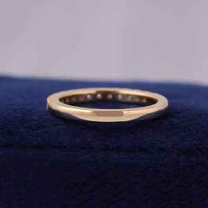 9K Rose Gold IGI Certified Lab Grown CVD Brilliant Cut <b>Diamond</b> Ethnic Design Gold Plated <b>Ring</b> VS1 F Color Womens Jewelry OEM ODM - Product Image 3