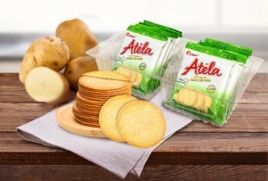 ขนมมันฝรั่งอบกรอบ ATELA รสชาติมันฝรั่งอบ 150 กรัม เนื้อแข็ง แคลอรีต่ำ ขนมขบเคี้ยวจากเวียดนาม รับผลิตแบบ ODM OEM มีตัวอย่างฟรี - Product Image 3