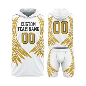 Maillots de flag football personnalisés en tissu mélangé Spandex 200 GSM, uniformes de performance pour les équipes scolaires de flag football - Product Image 1