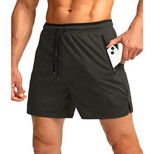 ECONEX SPORTS 2025 Summer Ready Mens Floral Gym Shorts Secado rápido Malla ligera Jogger Tejido de punto Cordón ajustable - Product Image 4