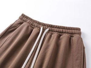 Pantalones Cortos Básicos de Color Sólido de 220 Gramos para Hombre, Estilo Urbano, Talla Grande, Personalizables, Oferta de Verano - Product Image 5