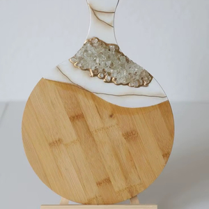 Planche à découper en bois massif, planche de préparation de cuisine, planche de boucher durable pour trancher les légumes, les fruits et la viande - Product Image 1