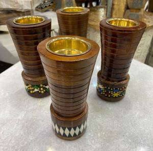 Wooden Arabic Oud <b>Incense</b> Bakhoor <b>Burner</b> Traditional Handmade Natural Wood Fragrance <b>Holder</b> for Home, Ramadan, Islamic Gifting - Product Image 3