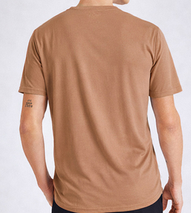 เสื้อยืดคอตตอนพรีเมียมผู้ชาย ทรงปกติ เนื้อผ้านุ่ม ระบายอากาศดี คอกลม สวมใส่สบาย เหมาะสำหรับฤดูร้อน ใส่ได้ทุกวัน สไตล์สตรีทแวร์ สำหรับขายปลีก - Product Image 3