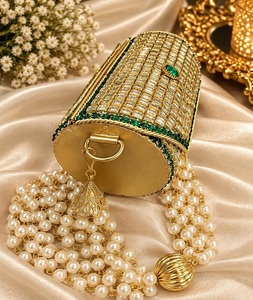 กระเป๋าคลัทช์งานฝีมือชุบทองคำแท้สำหรับสุภาพสตรี  แบบสั่งทำพิเศษ - Product Image 4
