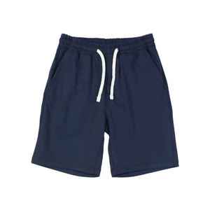 Summer <b>Men</b> <b>Shorts</b> Front Logo Solid <b>Pattern</b> Knitted Canvas Fabric Polyester Cotton Mid Waist Drawstring Closure Quick Dry Casual - Product Image 3
