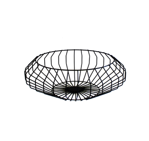 Multipurpose Iron Wire Storage <b>Basket</b> for Contemporary Home Kitchen Fruit <b>Bread</b> Snack and Table Organizer - Product Image 3