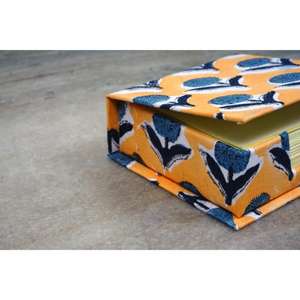 Boîte à glissière imprimée tendance à motifs floraux avec boîte en papier kraft imprimée à la main, petite boîte à glissière en papier imprimé personnalisée - Product Image 6