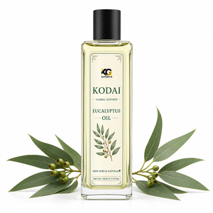 Huile d'eucalyptus Kodai Global Export 100% pure et naturelle, huile essentielle multifonctionnelle nourrissante pour les soins des cheveux et du corps, pour les soins de la peau - Product Image 1