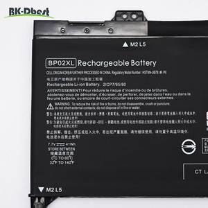 100% tương thích Thương hiệu Mới 7.7V 41Wh máy tính xách tay thay thế pin <span class=keywords><strong>bp02xl</strong></span> cho HP Pavilion 15 15-au000 15-aw000 15t-aw000 Series - Product Image 4