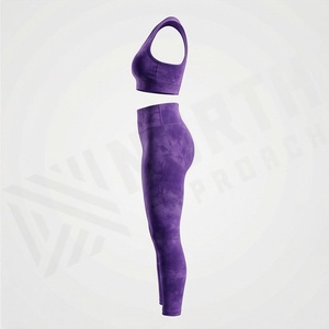 Vêtements de fitness, vêtements de sport pour femmes, ensembles deux pièces, ensemble de yoga, leggings de sport, soutien-gorge de sport, vêtements de sport, tenue de sport - Product Image 3
