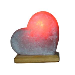 Lampe de sel de l'Himalaya naturelle, polie, avec cordon électrique, par Sian Enterprises, écologique, thème Amour, qualité supérieure pour la décoration intérieure - Product Image 3