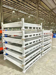 Warehouse Racks System Heavy Duty Racking Storage Portable Stackable Stacking Cages Equipment Storage Solution Vietnam Factory - Product Image 3