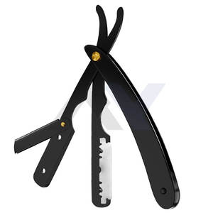 Navaja de Afeitar Profesional para Hombre, Navaja de Afeitar Recta de Seguridad, para Barberos y Uso Doméstico, Duradera, con Logotipo Personalizado, Suministro al por Mayor - Product Image 5