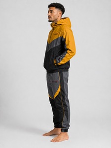 Ensemble de survêtement coupe-vent pour homme de haute qualité, confortable, respirant, écologique, décontracté, avec logo personnalisé - Product Image 4