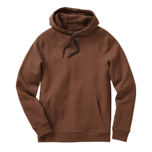 Sweat à capuche oversize style uni pour l'hiver, 100% coton, molleton teint uni, techniques de lavage, sérigraphie en relief, service OEM - Product Image 3