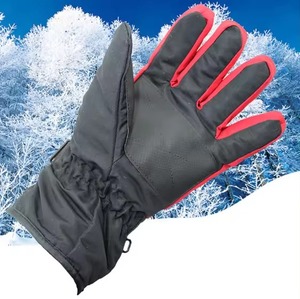 Heated <b>Gloves</b> for Men & Women, Electric Heated <b>Touch</b> <b>Screen</b> <b>Gloves</b> for Motorbike Leather <b>Gloves</b> - Product Image 4