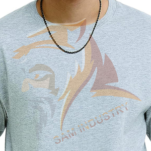 เสื้อยืดแขนยาวคุณภาพพรีเมียม ผ้าฝ้าย 100% สำหรับผู้ชาย สวมใส่สบาย น้ำหนักเบา ไม่เป็นขุย แห้งเร็ว - Product Image 2