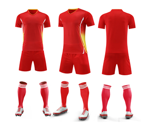 Custom Soccer Uniform Half Sleeve Quick Dry Football Jerseys Premium Quality <b>Men</b> Women Teamwear Wholesale Pakistan New Design - Product Image 3