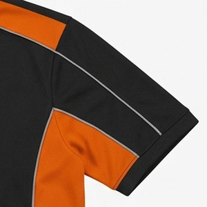 เสื้อกอล์ฟผู้ชายแบบซับลิเมชั่นสั่งทำพิเศษ ผ้าฝ้าย 100% แห้งเร็ว ระบายอากาศได้ดี แขนสั้น ชุดทีม ชุดลำลอง ชุดกีฬา - Product Image 2