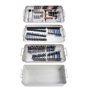 Juego de Instrumentos Quirúrgicos Manuales de Grado Médico para Cirugía de Columna Vertebral, Herramientas Ortopédicas de Acero de Alta Calidad, Kit Certificado CE por Bone Bridge - Product Image 1