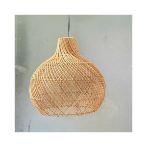 Lámpara de Mesa Pequeña de Bambú Natural, Estilo Retro Moderno, Luz Nocturna Silenciosa - Product Image 1