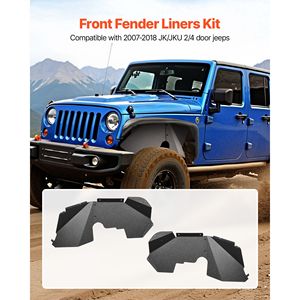 Parafanghi Anteriori in Acciaio per Jeep JK/JKU 2/4 Porte 2007-2018, Compatibili con Rivestimento Interno del Parafango Modello 'Splash' - Product Image 2