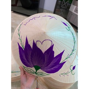 Vietnamese Bamboo Palm <b>Leaf</b> Conical Hat Traditional Handmade Hat for Outdoor and Cultural Use - Product Image 1