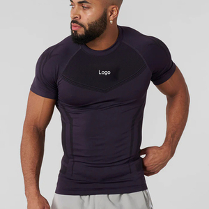 Camiseta Deportiva Personalizada para Hombre, Informal, Lisa, de Secado Rápido, Transpirable, Ajuste Regular, para Ejercicio, Fitness, Gimnasio y Actividades al Aire Libre - Product Image 3