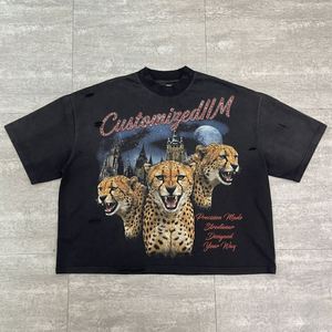 Fabricantes de Ropa Personalizada, Camisetas de Hombre 100% Algodón, Impresión DTG, Estilo Oversize, Lavado Ácido Vintage - Product Image 6