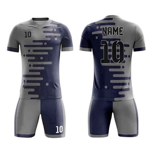 Conjunto de Camiseta de Fútbol para Hombre, Manga Corta, Cuello en V, Color Blanco y Marrón, Absorbe la Humedad, Impermeable, Poliéster, Adulto, Personalizable - Product Image 6