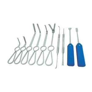 Juego de 10 Instrumentos de Cirugía Ortognática Mínimamente Invasiva para Perros, Kit Quirúrgico de Acero Inoxidable, Autoclavable y Reutilizable - Product Image 6