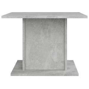 Mesa de Centro Pequeña de Concreto Gris con Madera Sintética, Estilo Contemporáneo para el Hogar - Product Image 5