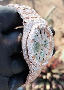 Export Quality Classic Diamond <b>Watch</b> for Women with Minimalist Dial and Adjustable Bracelet for Elegant Look Available For Sale - Product Image 4