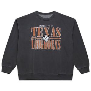 University of Texas Longhorns Sweat-shirt polaire respirant de meilleure qualité en gros noir 100% coton doublé Design - Product Image 1