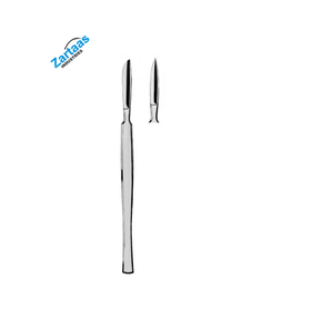 Couteau de dissection microscopique en acier inoxydable de haute qualité Fig.4, 17 cm, fabricant et exportateur d'instruments chirurgicaux - Product Image 1