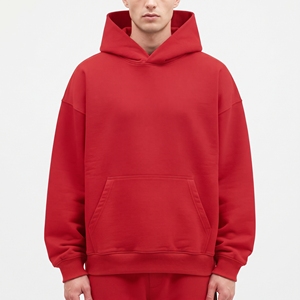 Urban Bolstr Industry Men <b>Oversized</b> Brushed <b>Fleece</b> Breathable Eco-Friendly Streetwear Pullover Pocket Clean Studio <b>Hoodie</b> - Product Image 1