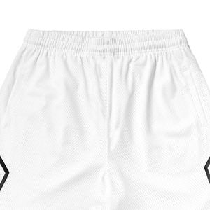 Pantalones Cortos Deportivos Blancos de Baloncesto, Última Tendencia, Calidad Premium, Diseño Exclusivo, Directo de Fábrica - Product Image 3