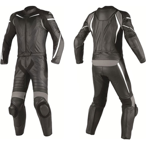 ชุดแข่งรถมอเตอร์ไซค์หนังแขนยาวสำหรับผู้ชาย กันลม ใส่ได้ทุกฤดู - Product Image 1