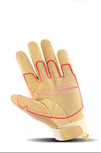Guantes de Ciclismo para Niños, Medios Dedos, para Niños y Niñas, para Bicicleta de Montaña, Deportes, por KARIMAN MANUFACTURING - Product Image 2