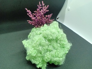 Prix usine 15D HC Vert Grade A Fibre de polyester creuse conjuguée 100% GRS fiberfix pour le rembourrage de jouets, oreillers et couvertures - Product Image 3