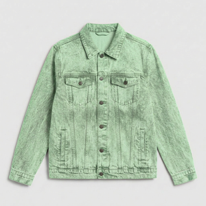 <b>Men</b> <b>Denim</b> <b>Jackets</b> Premium Quality Washed Jean <b>Jacket</b> with Custom Logo OEM Service OEM Size Private Label Manufacturer Wholesale - Product Image 6