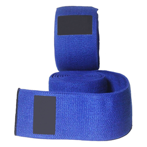 Best Quality Adjustable Weightlifting Fitness Wholesale <b>Knee</b> Wrap Custom Long Made High Stretchable Fitness Wrap in 2026 - Product Image 3