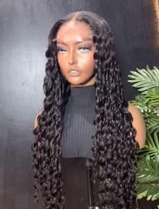 Peluca de encaje HD rizada de calidad de exportación 100% con línea de cabello natural sin enredos de volumen completo por el fabricante indio Mejor oferta 2025 - Product Image 5